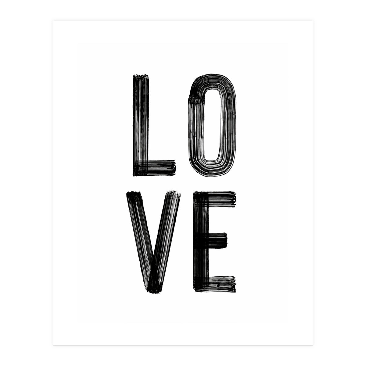 Love In Black (Print Only)