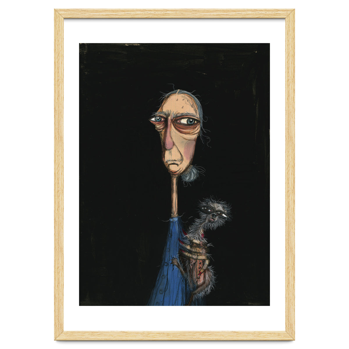 Woman Holding A Chihuahua