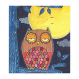 Sleepy Owl (Print Only) thumbnail