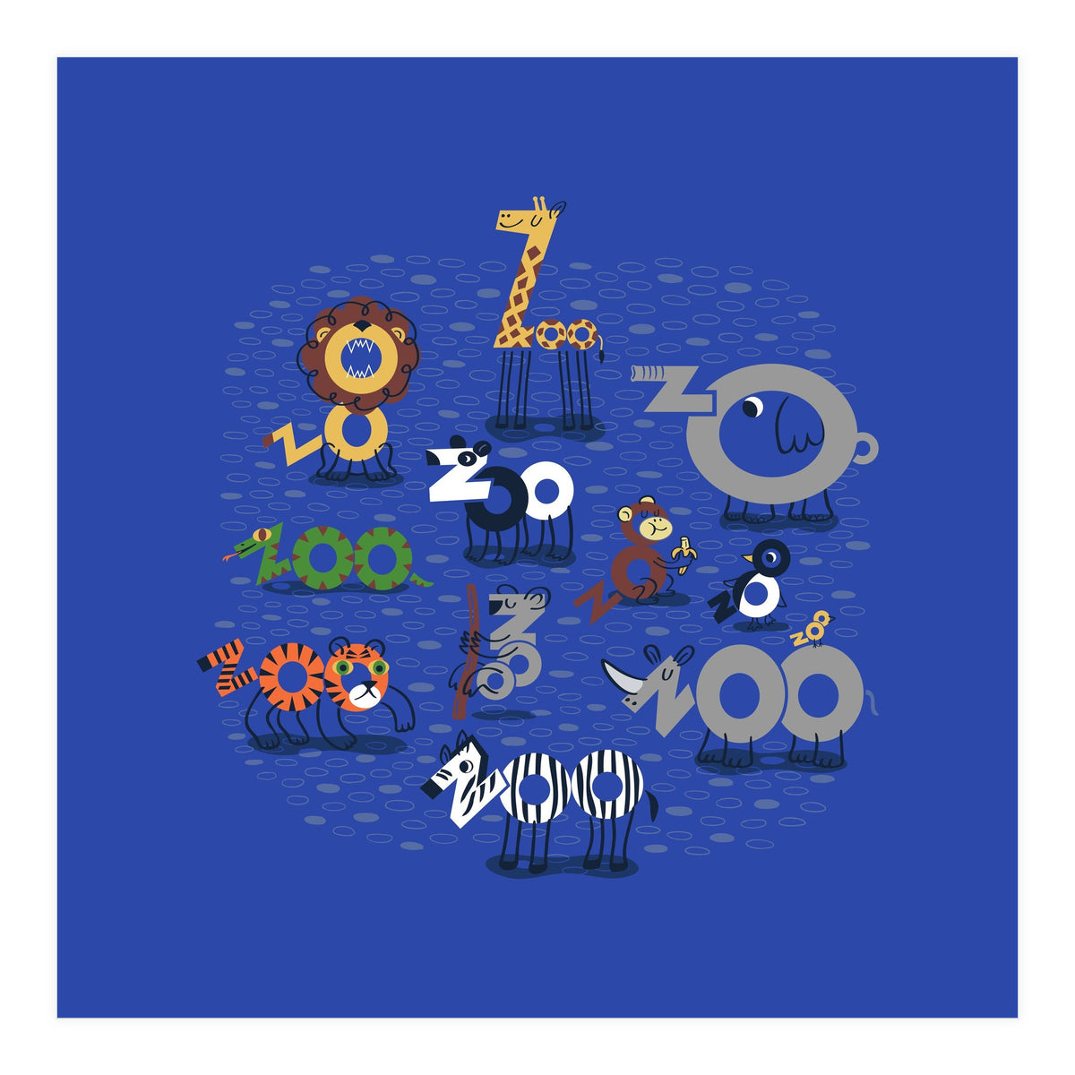 Zoo Animals (Print Only)