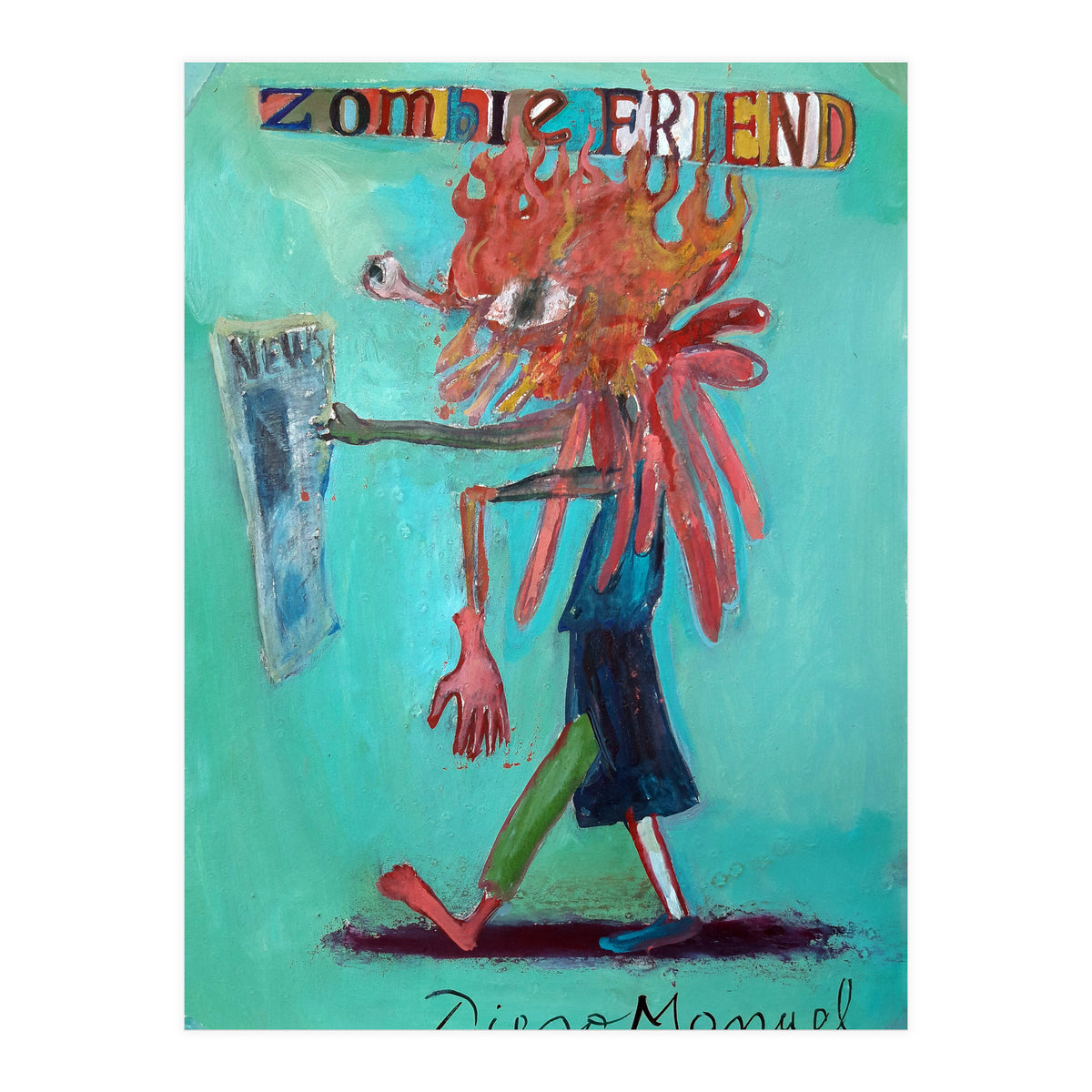 Zombie Friend (Print Only)