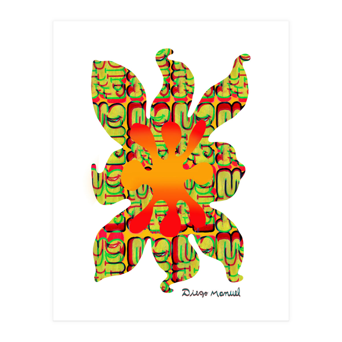 Fuego 60 Copia (Print Only)