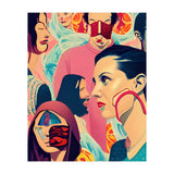 Masquerade Mask Fashion Collage 01 (Print Only) thumbnail