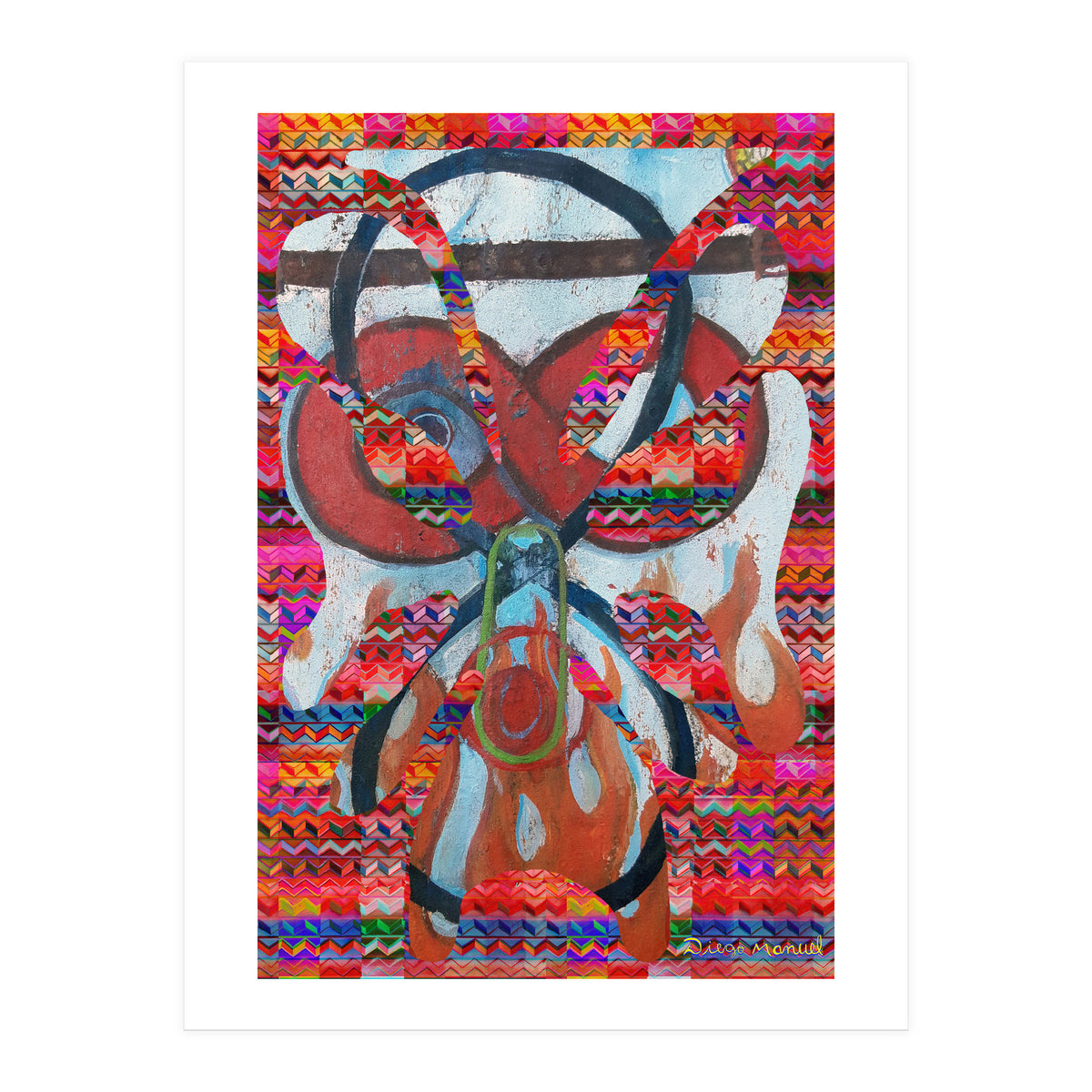 Pop Abstract 2023 Tapiz 15 (Print Only)