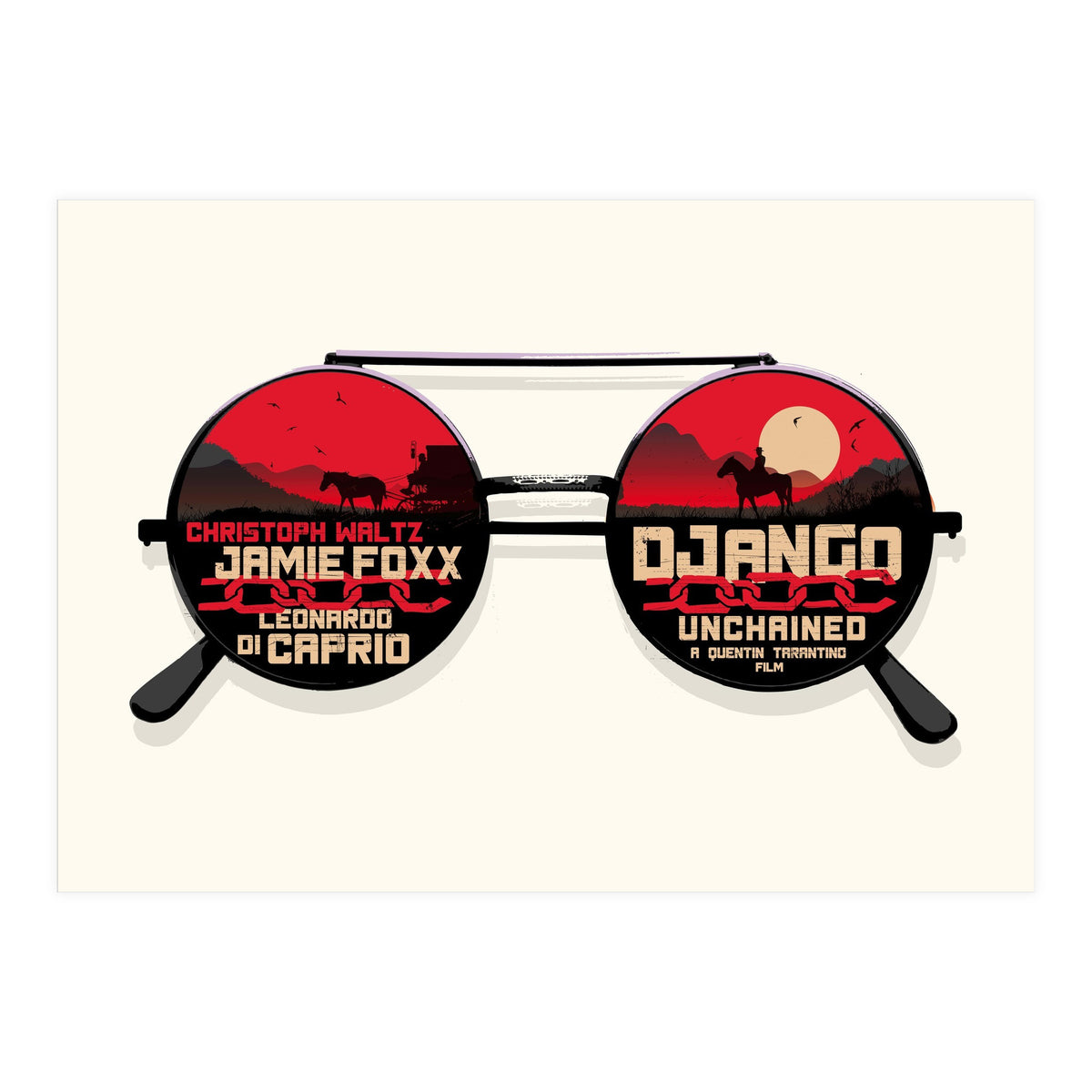 Django movie poster (Print Only)