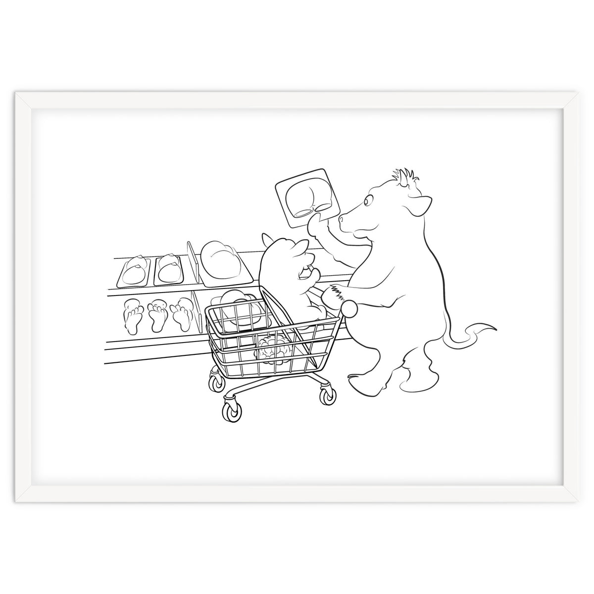 Supermarkey Cow Mandos