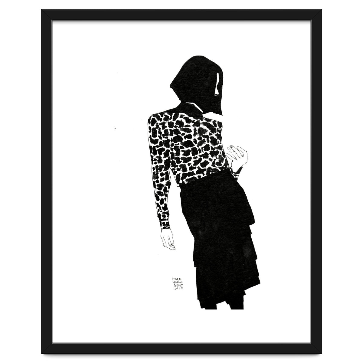 Untitled #39 - Woman in animal print