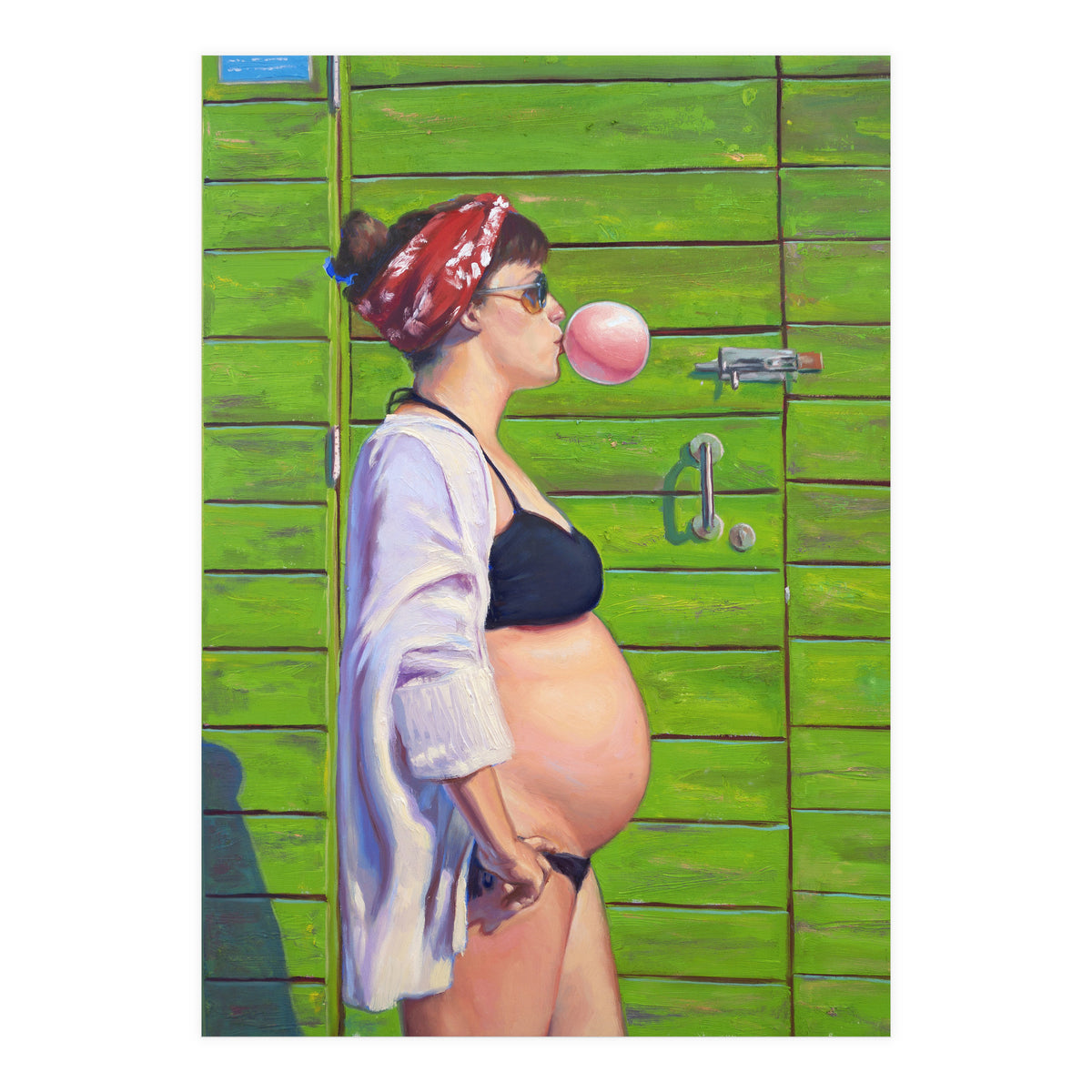 Pau At The Beach (Print Only)