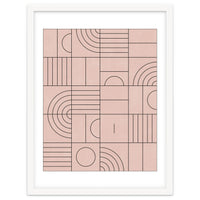 My Favorite Geometric Patterns No.20 - Pale Pink