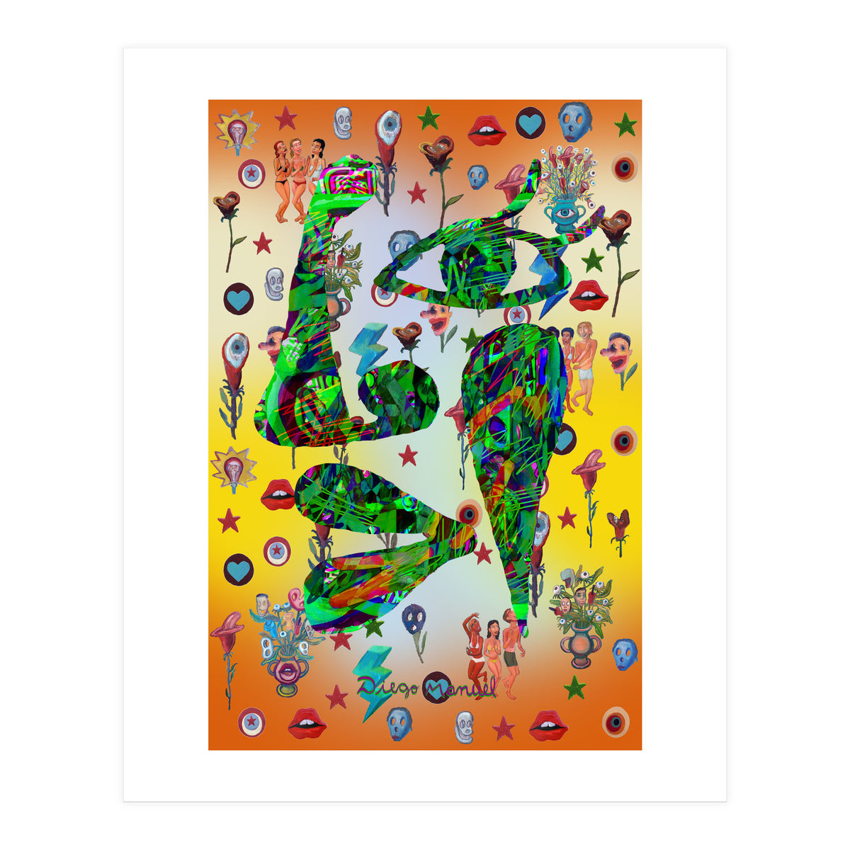 Graffiti Digital 12 2022 B 9 (Print Only)