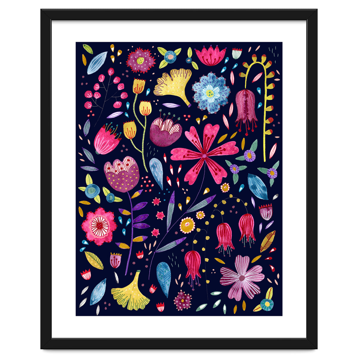 Autumn Hedgerow Dark