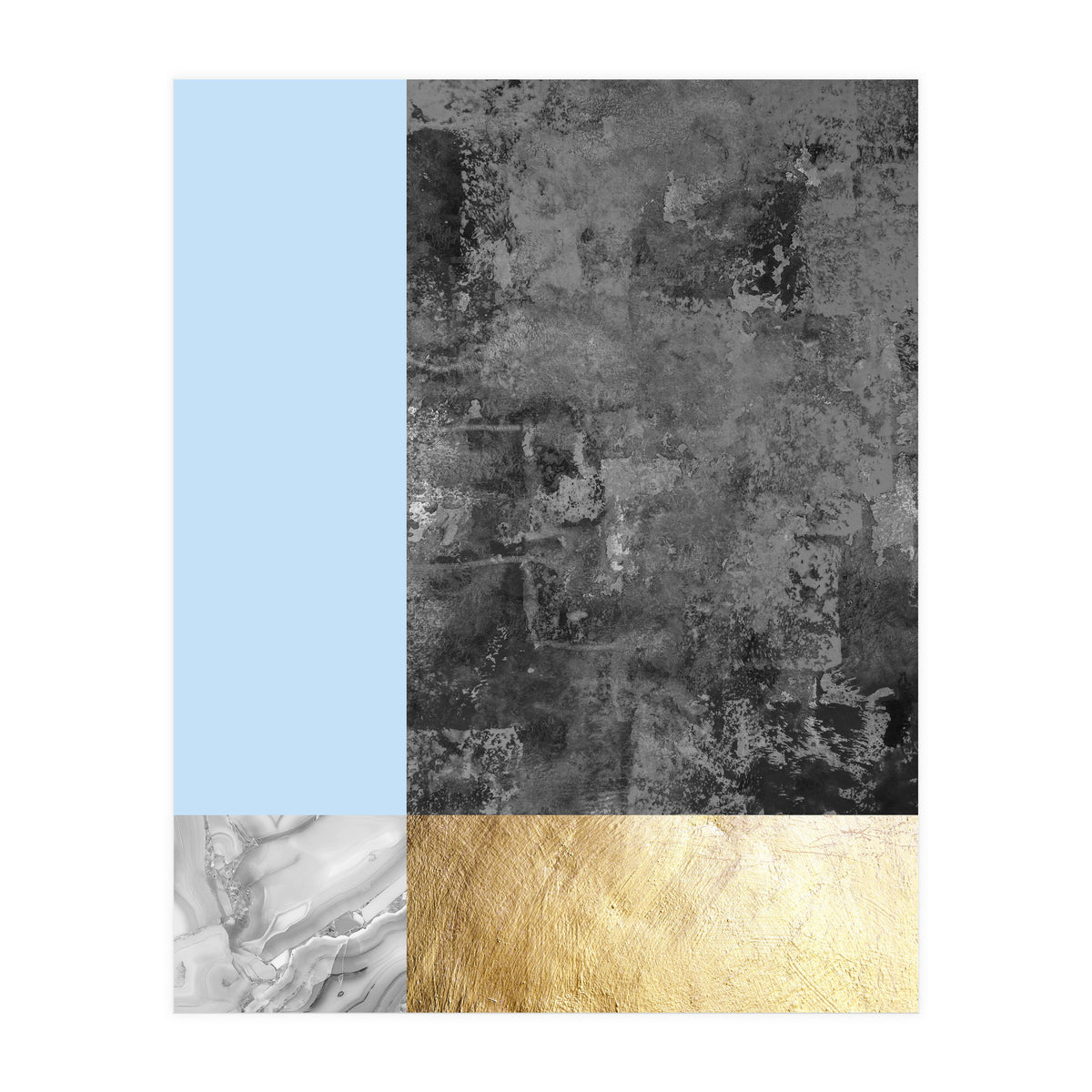 Geometric and golden III (Print Only)