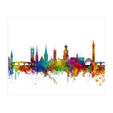 Shrewsbury England Skyline (Print Only) thumbnail