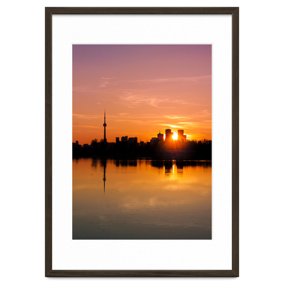 Leslie Street Spit Toronto Canada Sunset