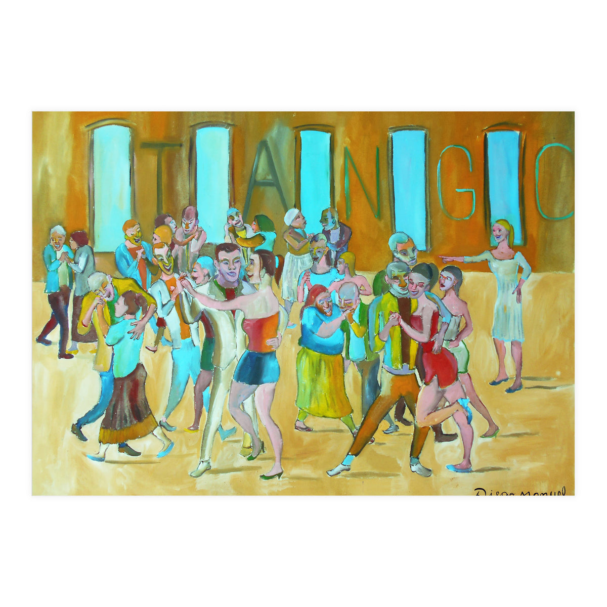 Academia De Tango (Print Only)