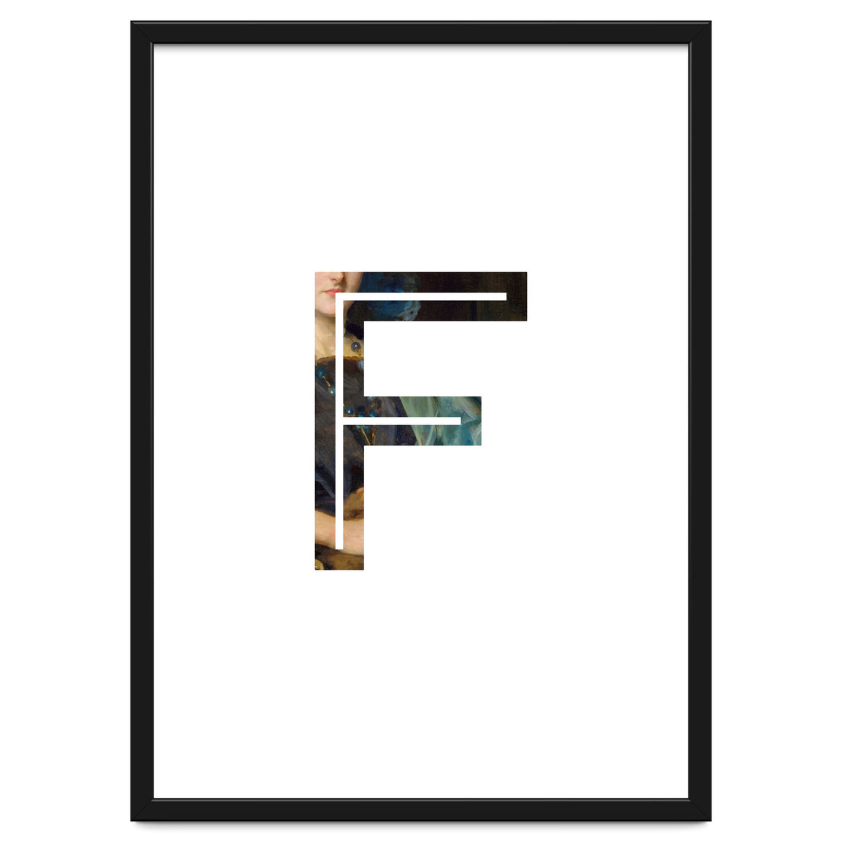 Letter F - (Impress)