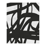 Expressionist black and white V (Print Only) thumbnail