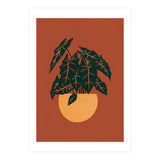 Botanical Boho Alocasia (Print Only) thumbnail