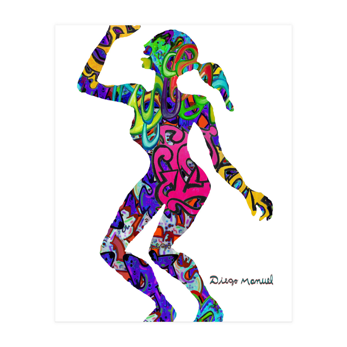 Dance Girl 28  (Print Only)