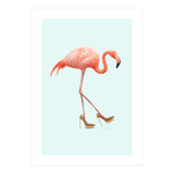 Fancy Flamingo (Print Only) thumbnail