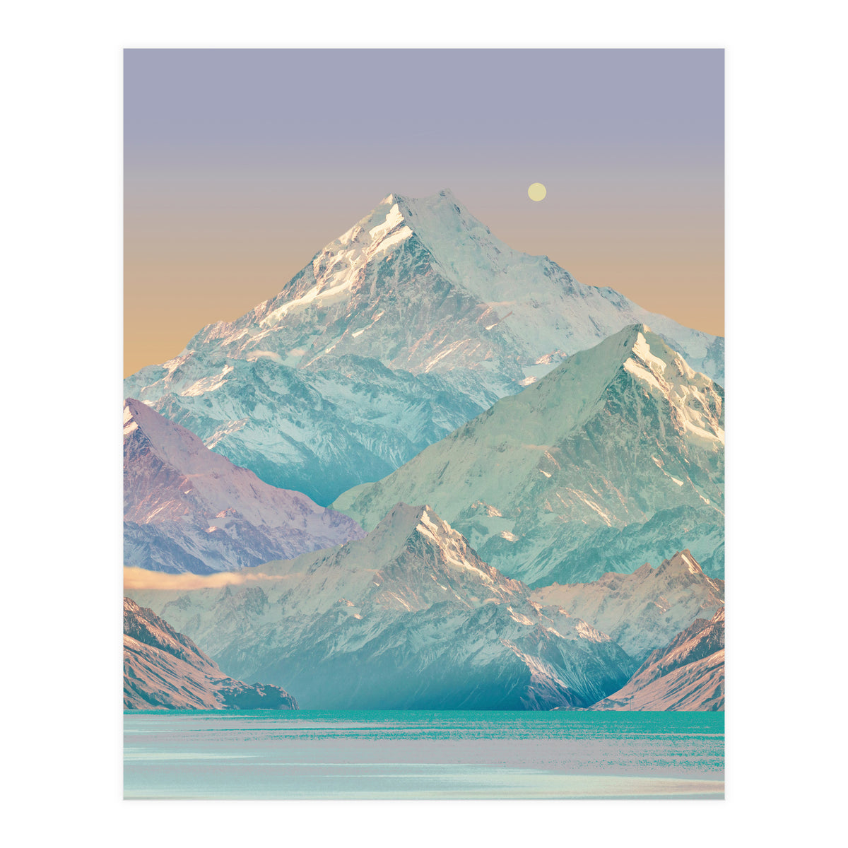 Pastel Landscape (Print Only)