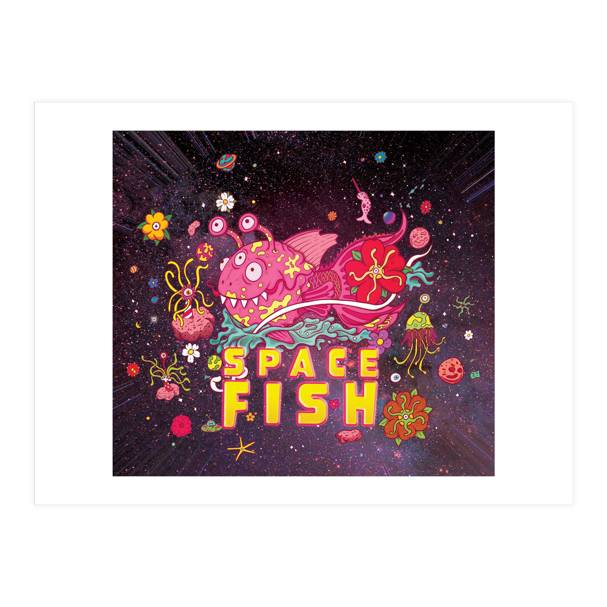 Space Fish  (Print Only)