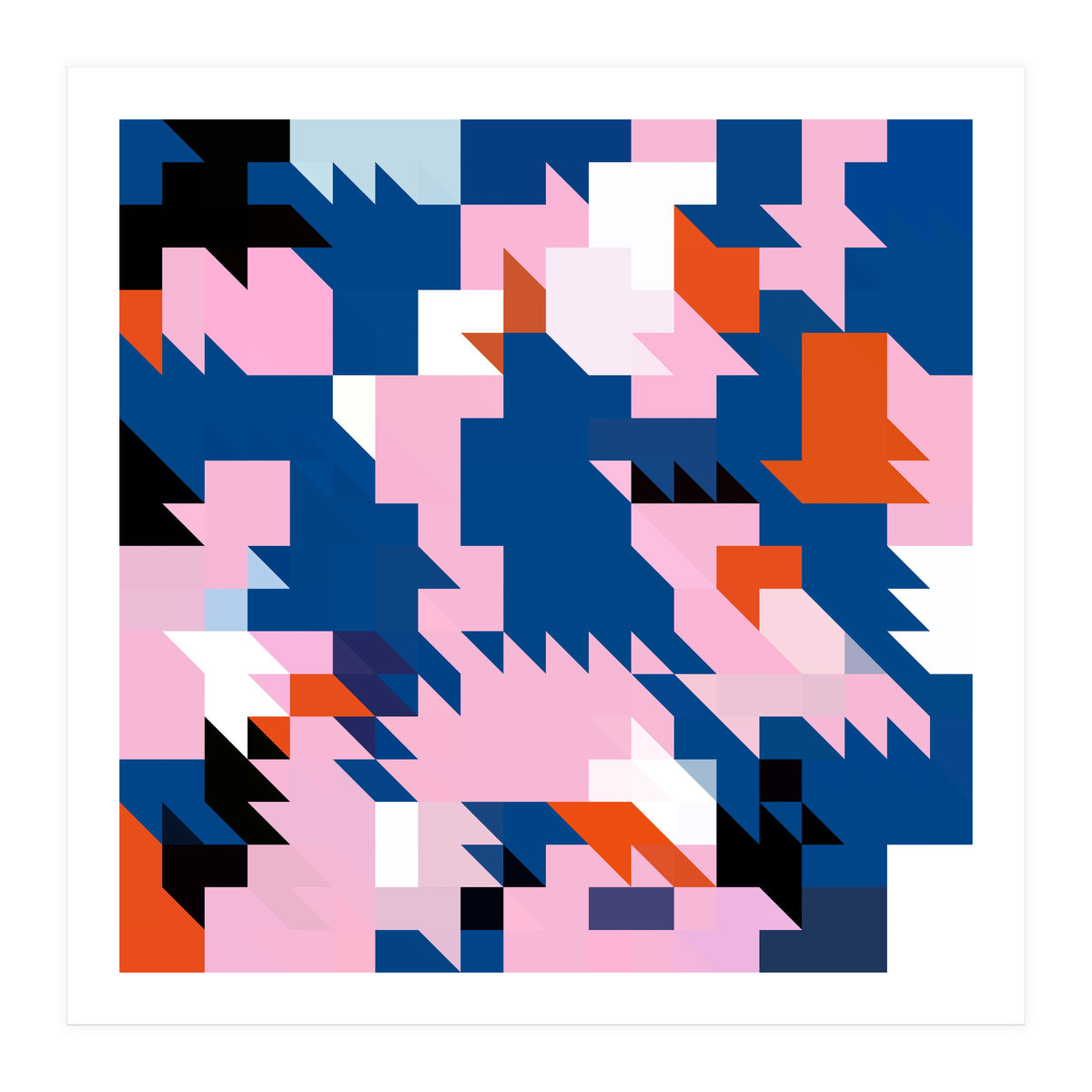 Pink and Blue (Print Only)