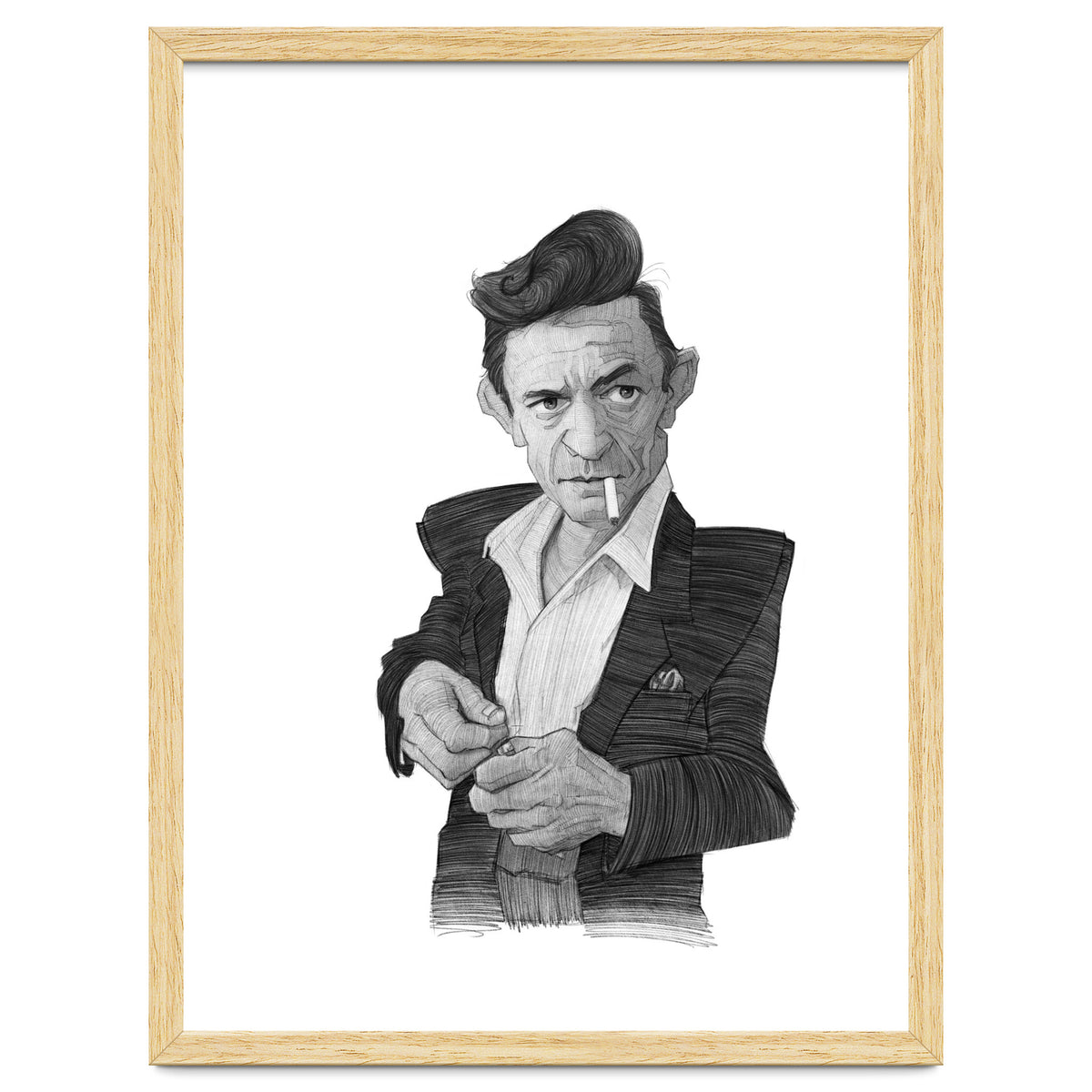 Johnny Cash Portrait