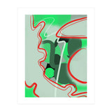 Abstraction In Complementary Colors 1 (Print Only) thumbnail