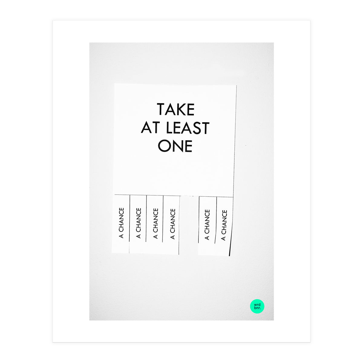 Chances (Print Only)