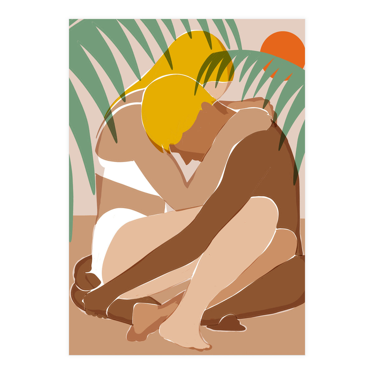 Cuddle All Day (Print Only)