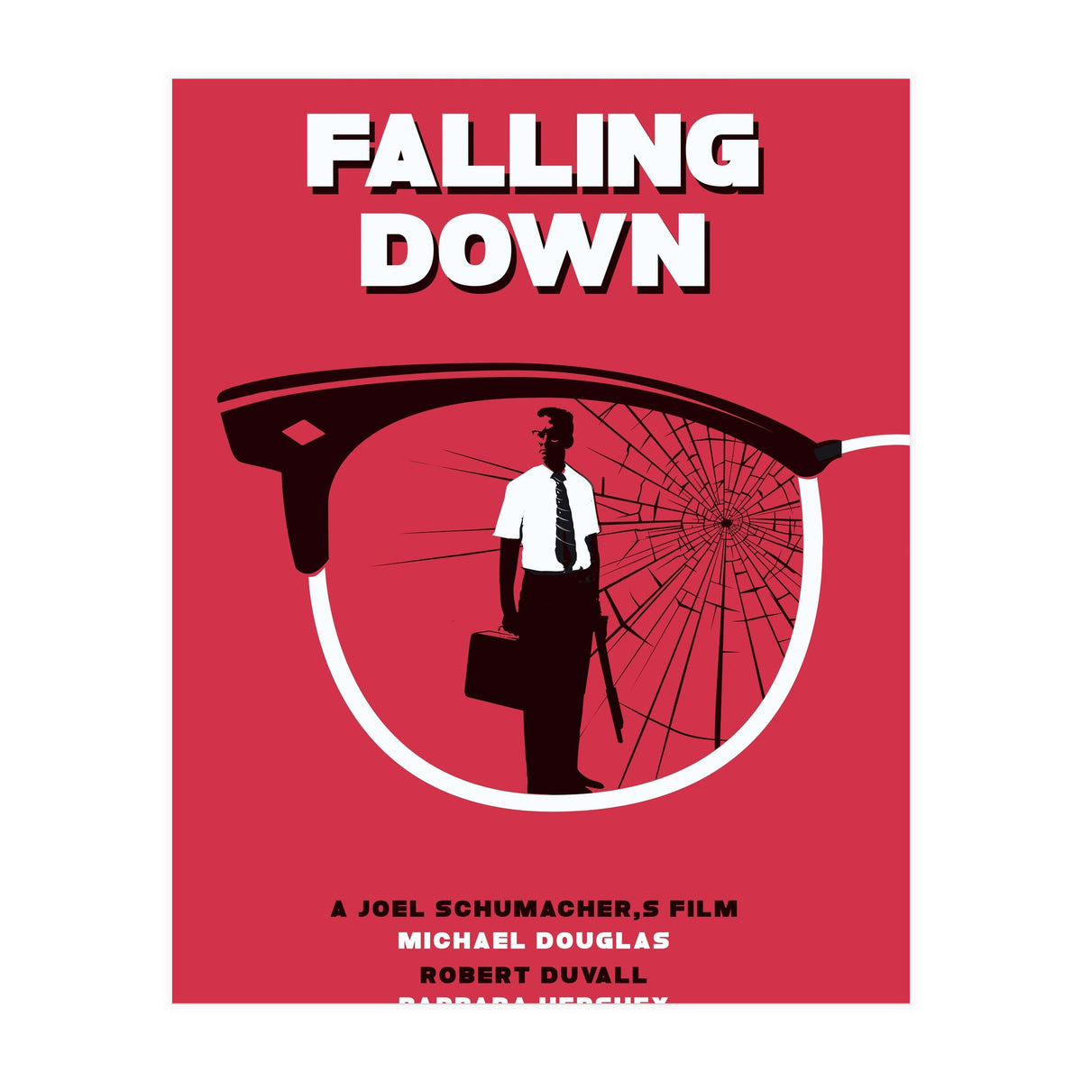 Falling Down movie poster (Print Only)