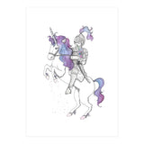 Unicorn Knight (Print Only) thumbnail