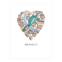 Where My Heart Lies (Newcastle Gateshead) (Print Only)