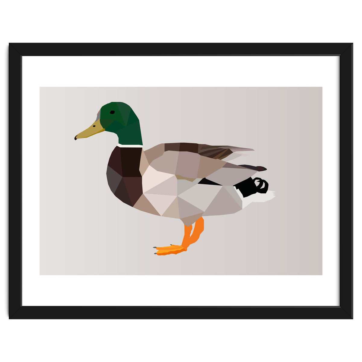 Duck Low Poly Art