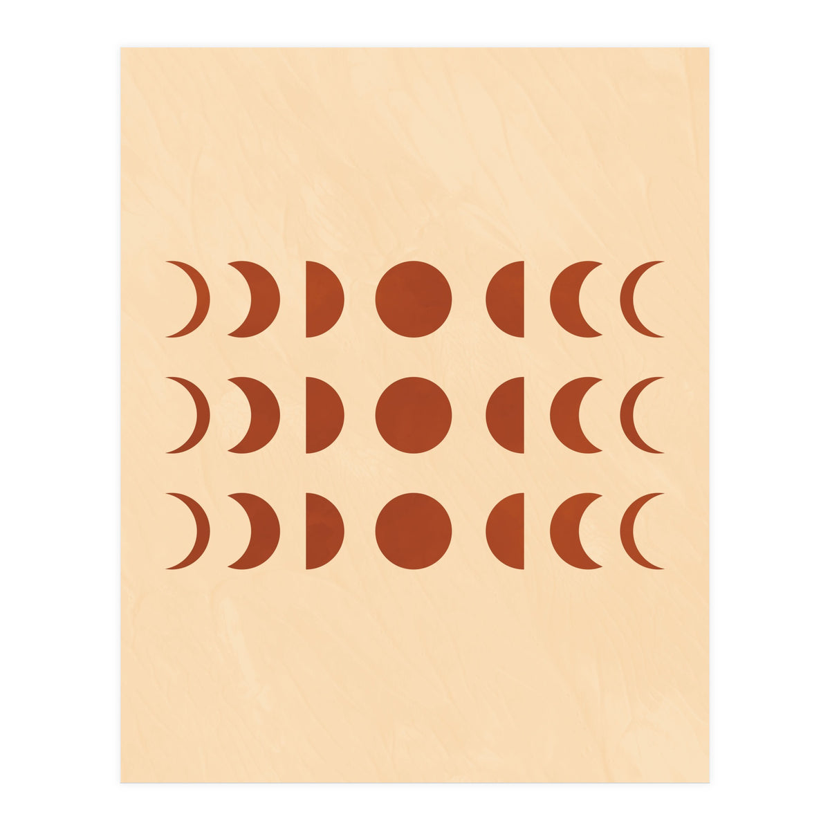 Lunar Eclipse Moon Phases II (Print Only)