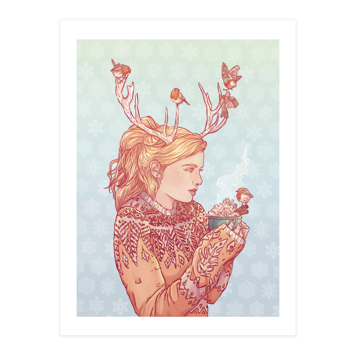 December Lady (Print Only)