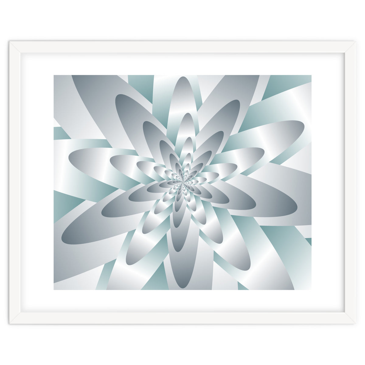 Swirl Flower Pattern