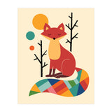 Rainbow Fox (Print Only) thumbnail