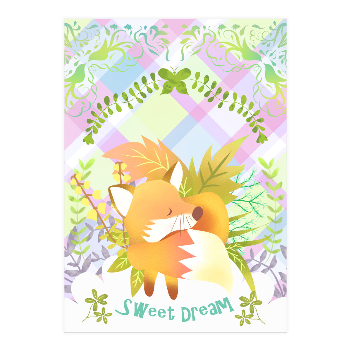 Sweet Dream Fox (Print Only)