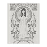 Reine Des Cygnes Grey (Print Only) thumbnail
