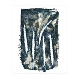 Indigo Blue Botanical Leaves No. 14 (Print Only) thumbnail