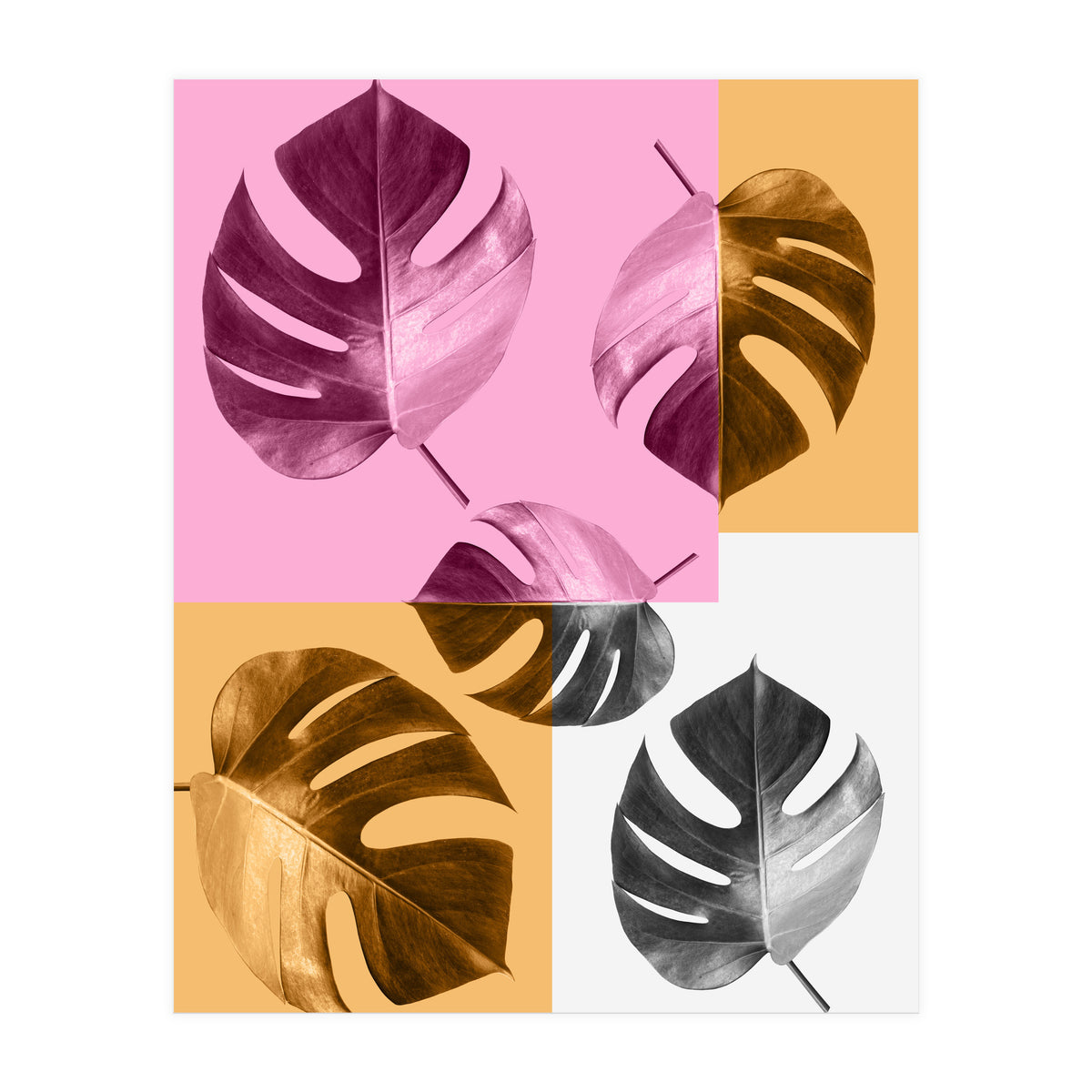 Tropical collage III (Print Only)