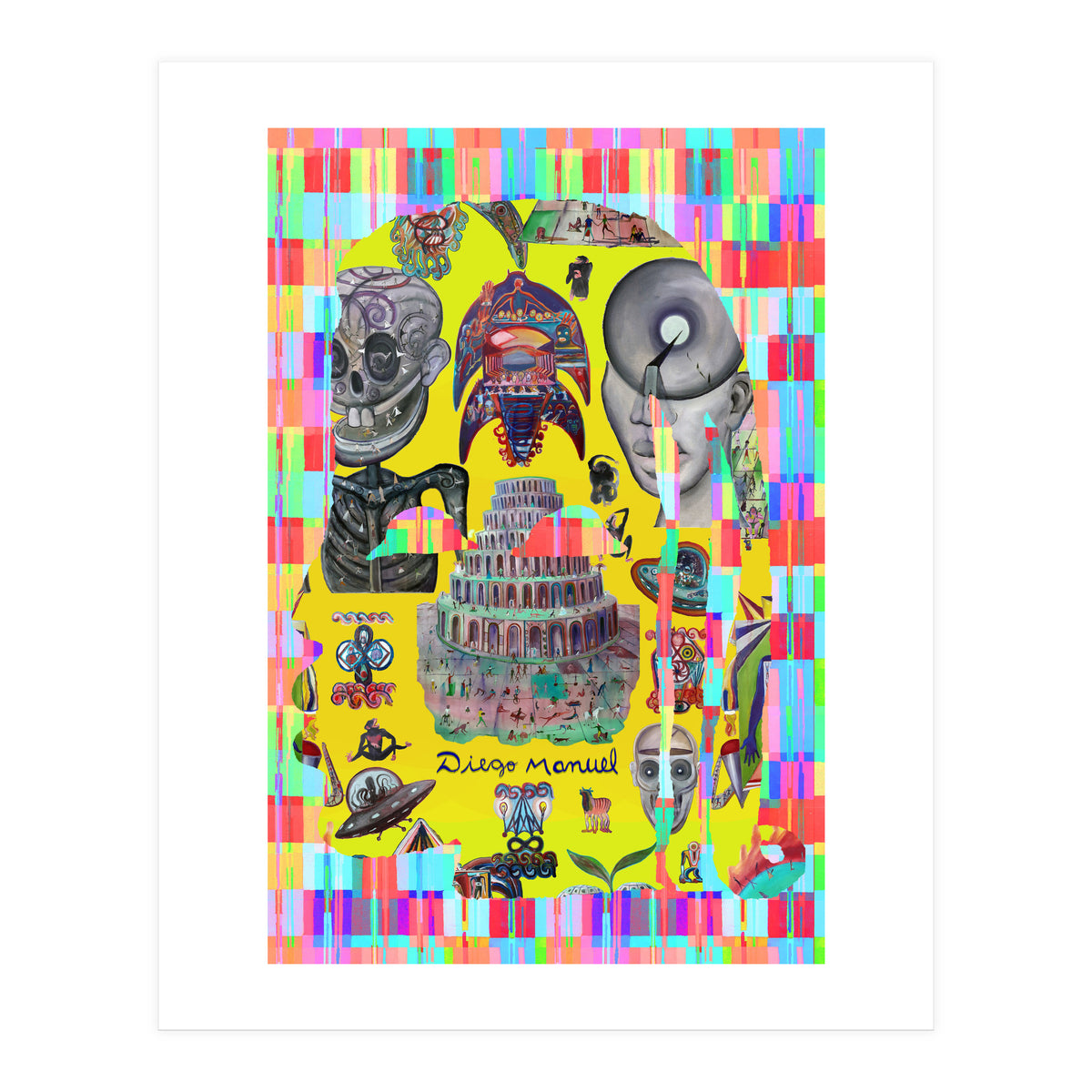 Abstracto Pop Nuevo B Nuevo 17 (Print Only)