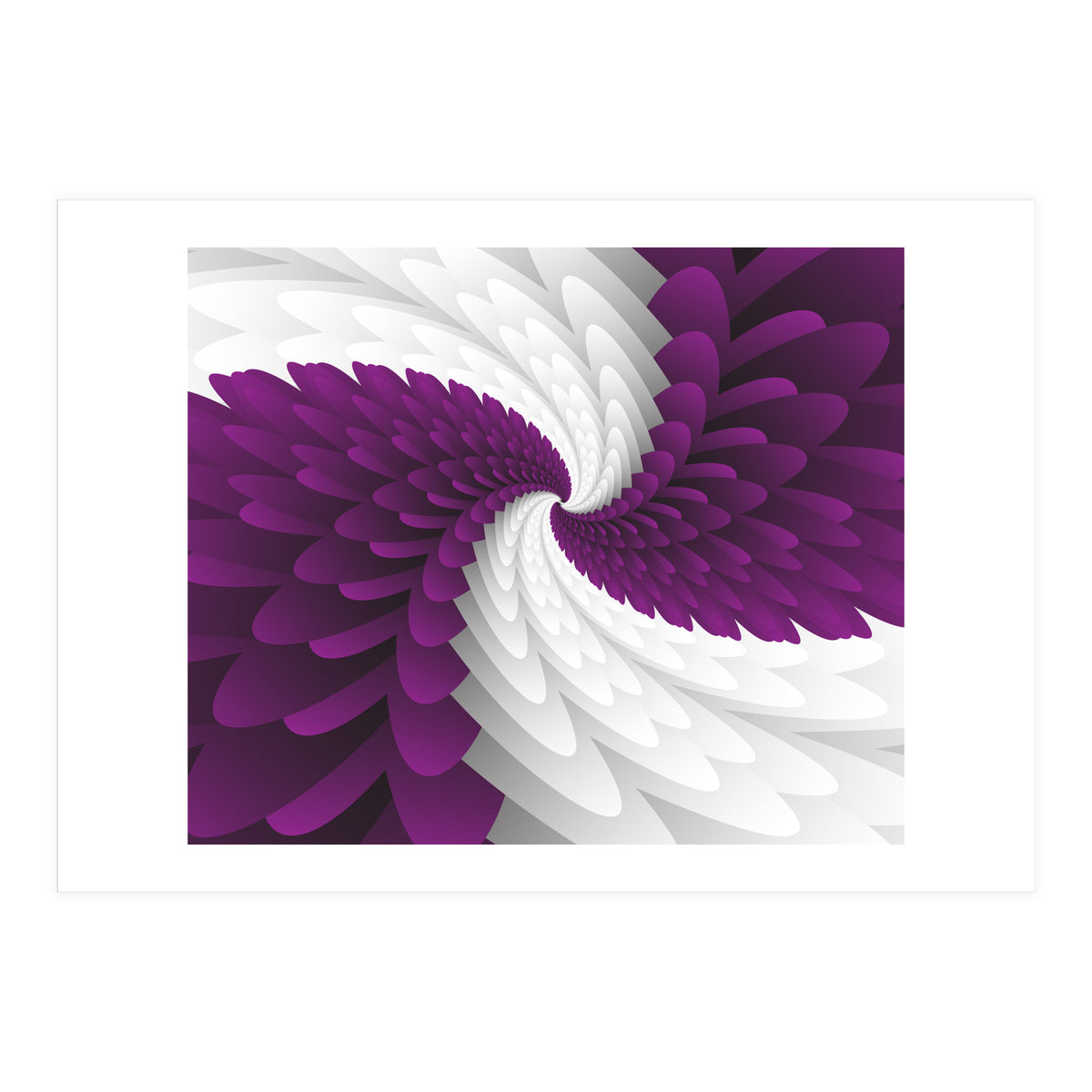 Violet Majestic Wings (Print Only)