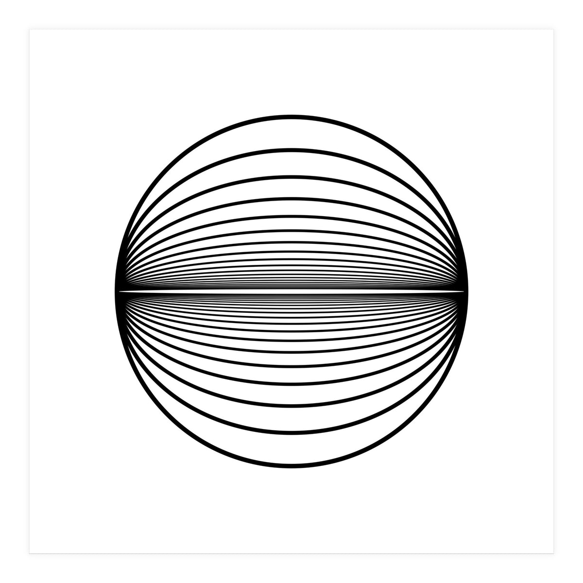 Event Horizon_White (Print Only)