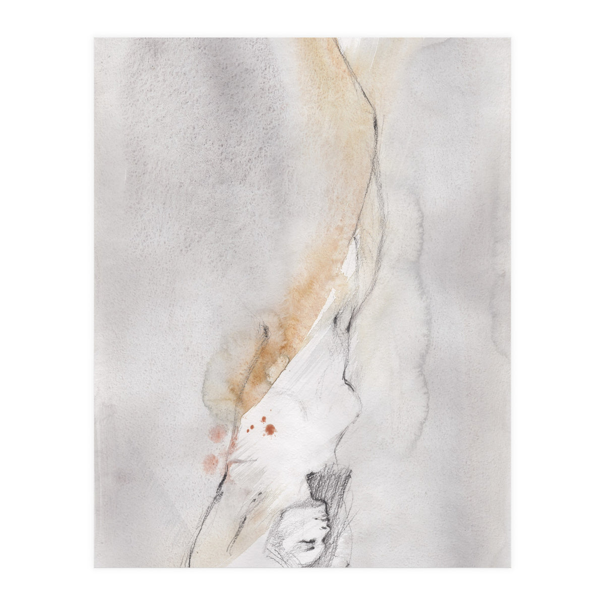 Drawing of a beautiful girl (Print Only)