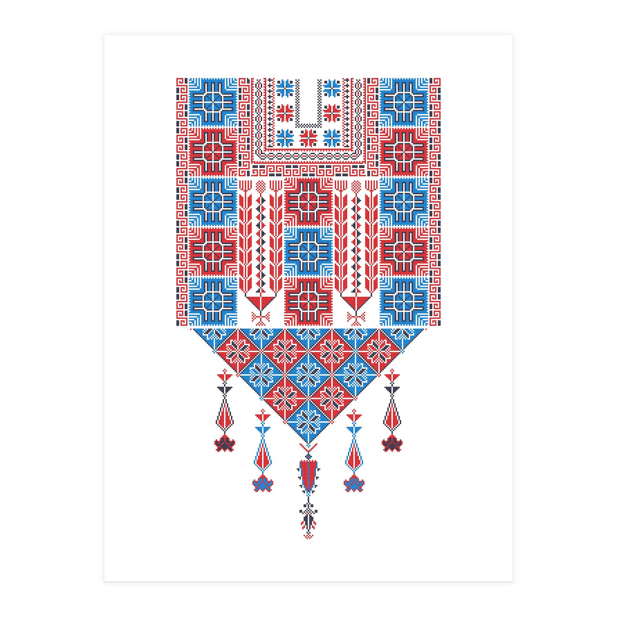 Tatreez Ornament 7 (Print Only)