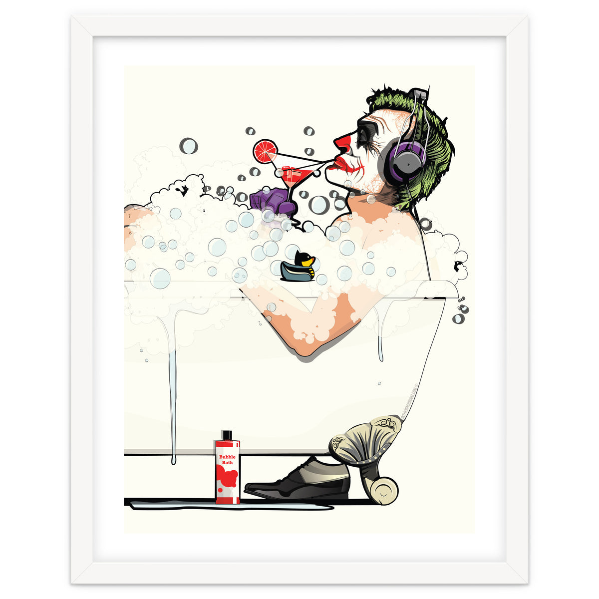 The Joker in the Bath, funny Bathroom Humour