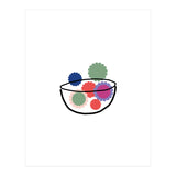 Fruits Or Flowers Rgb White (Print Only) thumbnail